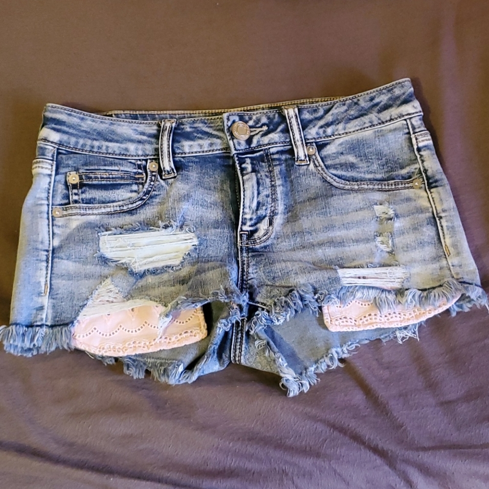 American Eagle jean shorts